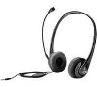 HP 3.5 mm Stereo Headset - Casque (PC/gaming, binaural, serre-tête, noir, filaire, supra-aural)