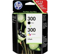 HP 300, Original, encre à base de pigments, noir, cyan, magenta, jaune, HP, HP DeskJet D1660/D2660/D5560/F2480/F4280/F4580, HP ENVY 100/110/114/120, HP PhotoSmart C4680/C4780, 2 pièce(s)