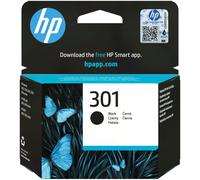 HP 301 - 3 ml - noir - original - cartouche d'encre - pour HP DeskJet 1000, 1010, 1050 AiO, 1050A AiO, 1510 AiO, 2000, 2050 AiO, 2050A AiO, 2510 AiO, 2540 AiO, 3000, 3050 AiO, 3050A eAiO, 3510...