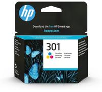 HP 301 pack de 2 cartouches d'encre noir/trois couleurs authentiques