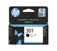 HP 301 original Ink cartridge CH561EE 310 black standard capacity 3ml 190 pages 1-pack Blister multi tag