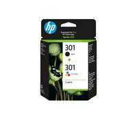 HP 301 original Ink cartridge N9J72AE 301 combo 2-Pack