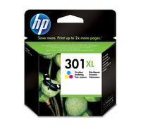 HP 301XL cartouche d'encre trois couleurs grande capacité authentique