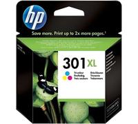 HP 301XL Cartouche d'encre trois couleurs grande capacité authentique (CH564EE) pour HP Envy 4505 et HP DeskJet