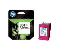 HP 301XL High Yield Tri-color Original Ink Cartridge Cartouche d'impression 1 pièce(s) Rendement élevé (XL-) cyan, magenta, jaune