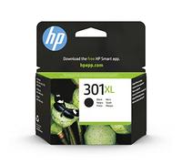 HP 301XL Noir, Cartouche Encre Originale, Grande Capacité