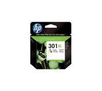 HP 301XL Trois Couleurs, Cartouche Encre Originale, Grande Capacité