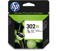 HP 302 X L High Yield Tri-Color Original Ink Cartridge - Cartouche d'encre pour imprimantes (Cyan, Magenta, Jaune, Haut, 8 ML, 20 - 80%, -40 - 60 °c, 15 - 32 °C)