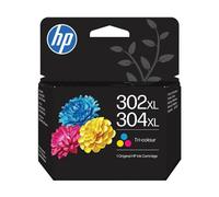 HP Cartouche d'encre 302XL/304XL B7RT8AE – Original tricolore 7 ml à rendement élevé