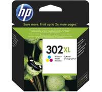 HP 302XL Cartouche d’encre trois couleurs grande capacité authentique