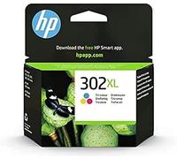 HP 302XL Cartouche d'Encre Trois Couleurs grande capacité Authentique (F6U67AE)