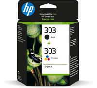 HP 303 (3YM92AE) Original Printer Cartridges 2 Count (Pack of 1) (1xblack, 1xcol