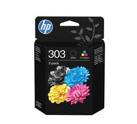HP 303 Black/Tri - Color Original Ink Cartridge 2-Pack (3YM92AE) - Works Envy 62