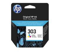 HP Cartouche d’encre 303 trois couleurs authentique (T6N01AE)