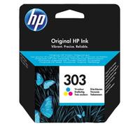 HP 303 - tricolore à base de colorant - originale - cartouche d'encre - T6N01AE#301