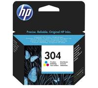 HP 304 Cartouche d’encre trois couleurs authentique