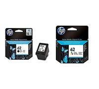 HP 304 Pack de 2 Cartouches d'encre Noire (N9K06AE)/Trois couleurs (N9K05AE) Authentiques pour HP Deskjet 2620/2630/3720/3730