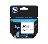 HP 304 - Couleur (cyan, magenta, jaune) - original - cartouche d'encre - pour AMP 130; Deskjet 26XX, 37XX; ENVY 50XX G