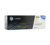 HP 304A (CC532A) JAUNE TONER - 2800 PAGES | POUR COLOR LASERJET CM2320FXI