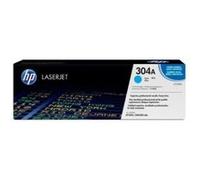 HP - 304A - CC531A - Toner cyan - produit d'origine HP - 2 800 pages