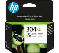 HP 304XL - à rendement élevé - tricolore à base de colorant - originale - cartouche d'encre - pour Deskjet 3720, 3730, 3732