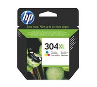 HP 304XL Cartouche encre haute capacité 3 couleurs pour imprimante jet d'encre