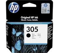 HP 305 Black Original Ink Cartridge 305, Standard, W125916837 (Cartridge 305, Standard Yield, Pigment-Based Ink, 2 ML, 120 Pages, 1 pc(s), Single Pack)