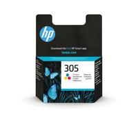HP 305 Cartouche d'Encre Tricolore Authentique (3YM60AE) - Jet d'Encre Dye-Based, 2ml, 100 Pages, Cyan/Magenta/Jaune, 1 Pièce