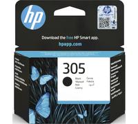 HP 305 Noir, Cartouche Encre Originale | Compatible avec la gamme DeskJet 2700, 4100, gamme Envy 6020, 6030, 6420, 6430, 120 pages (3YM61AE)