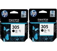 HP 305 Pack de 2 Cartouches d'Encre Noires Authentiques (6ZD18AE)