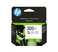 HP Cartouche d’encre trois couleurs 305XL grande capacité authentique