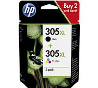 HP 305 XL Multipack Noir(e) / Plusieurs couleurs Original 6ZA94AE MCVP