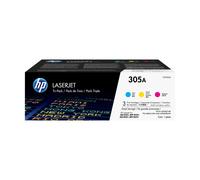 HP 305A original Toner cartridge CF370AM cyan magenta yellow standard