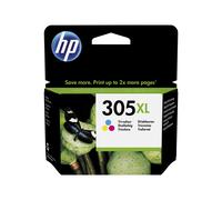 HP Cartouche d’encre trois couleurs 305XL grande capacité authentique