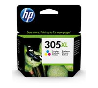 HP Cartouche d’encre trois couleurs 305XL grande capacité authentique