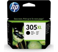HP 305XL Cartouche d'encre noire grande capacité authentique (3YM62AE) pour DeskJet 2300/2710/2720/Plus4100, Envy 6000/Pro 6400