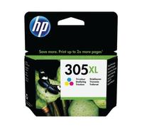 HP Cartouche d’encre trois couleurs 305XL grande capacité authentique