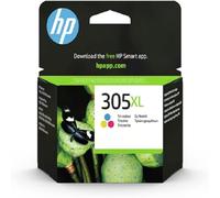 HP Cartouche d’encre trois couleurs 305XL grande capacité authentique