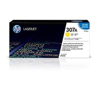 HP Cartouche de toner CE742A (307A) Jaune - Authentique (TVA incluse)