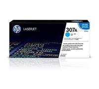HP 307A Toner LaserJet Cyan Authentique (CE741A) pour HP Color LaserJet CP5225