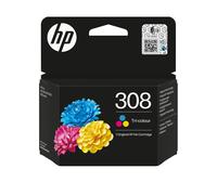 HP 308 Cartouche d’encre authentique Trois couleurs