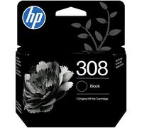 HP 308 Cartouche d'encre authentique Noir