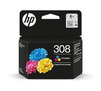 HP 308 - jaune, cyan, magenta - original - cartouche d'encre