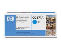 HP Cartouche de toner 309A (Q2671A) Cyan d'origine