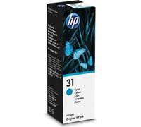 HP 31 Bouteille d'encre cyan authentique 70 mL (1VU26AE) pour HP Smart Tank 455/457/513/Plus 555/Plus 559/Plus 570/Plus 655