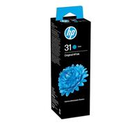HP 31 Cyan, Bouteille d'Encre Originale