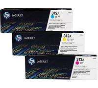 HP 312A Pack de trois couleurs ( C/M/J) 2700 pages - CF440AM