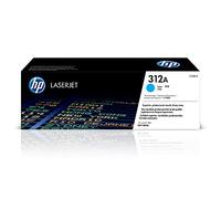 HP 312A Toner Cyan LaserJet Authentique (CF381A), pour imprimantes HP Color LaserJet Pro MFP M476dn/M476dw/M476nw