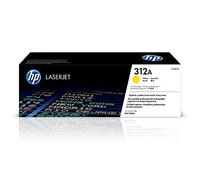 HP 312A Toner Jaune LaserJet Authentique (CF382A), pour imprimantes HP Color LaserJet Pro MFP M476dn/M476dw/M476nw