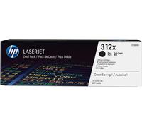 HP 312X toner d'impression original - noir - pack de deux